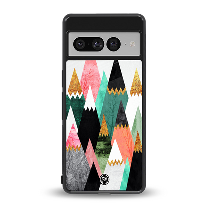 mountains are calling back phone cover | glass case for google pixel 7 pro