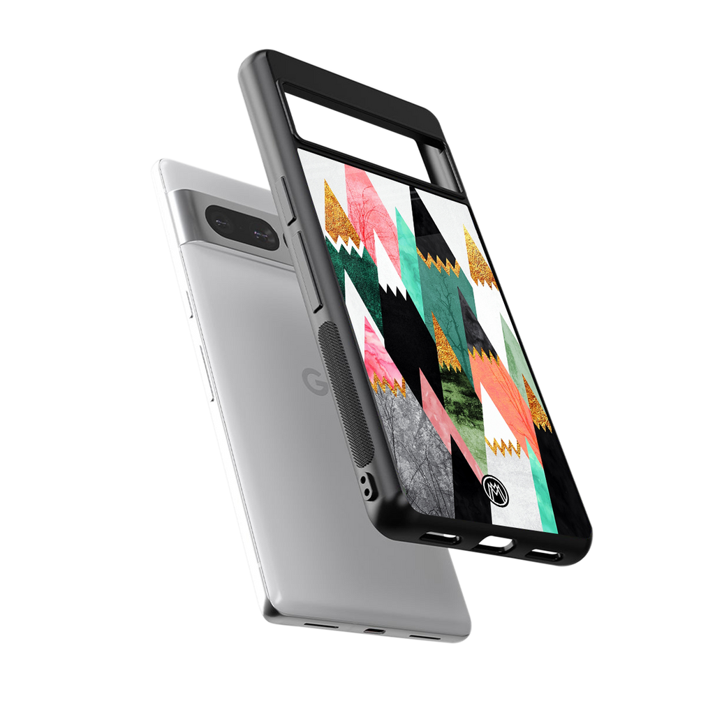 mountains are calling back phone cover | glass case for google pixel 7 pro