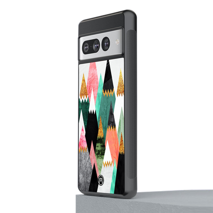 mountains are calling back phone cover | glass case for google pixel 7 pro