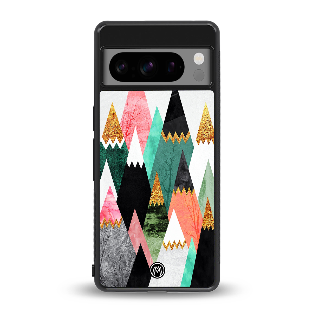 mountains are calling back phone cover | glass case for google pixel 8 pro