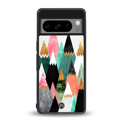 mountains are calling back phone cover | glass case for google pixel 8 pro