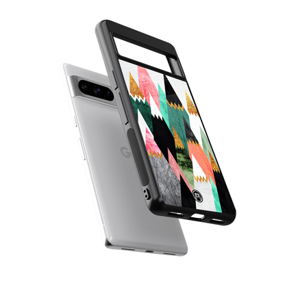 mountains are calling back phone cover | glass case for google pixel 8 pro