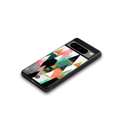 mountains are calling back phone cover | glass case for google pixel 8 pro