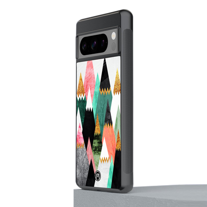 mountains are calling back phone cover | glass case for google pixel 8 pro