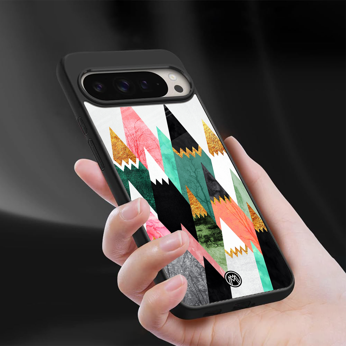 mountains are calling back phone cover | glass case for google pixel 9 pro