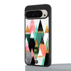 mountains are calling back phone cover | glass case for google pixel 9 pro