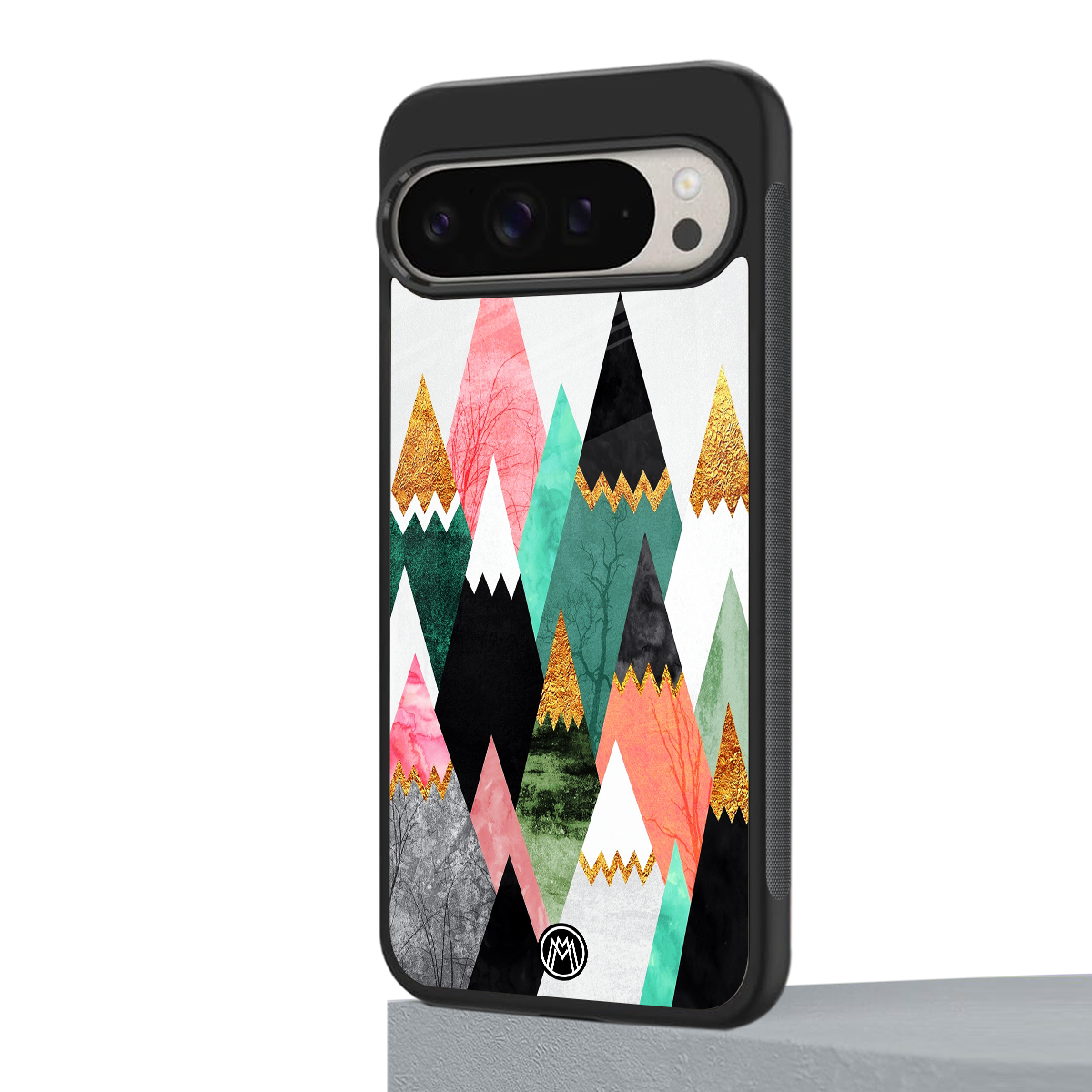 mountains are calling back phone cover | glass case for google pixel 9 pro xl