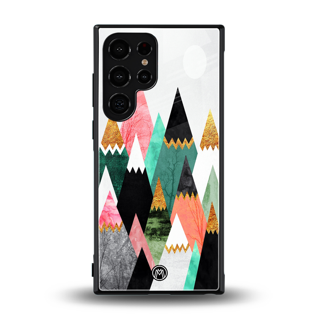 mountains are calling back phone cover | glass case for samsung galaxy s23 ultra