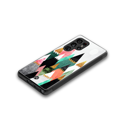 mountains are calling back phone cover | glass case for samsung galaxy s25 ultra