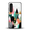 mountains are calling back phone cover | glass case for samsung galaxy s24 fe