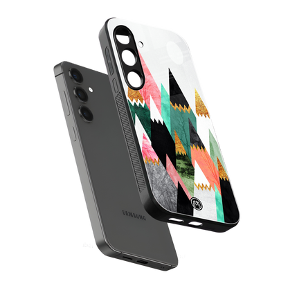 mountains are calling back phone cover | glass case for samsung galaxy s24 fe