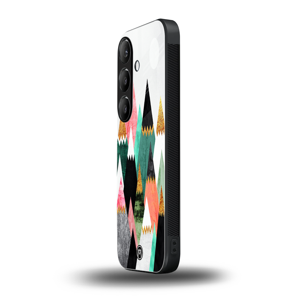 mountains are calling back phone cover | glass case for samsung galaxy s25