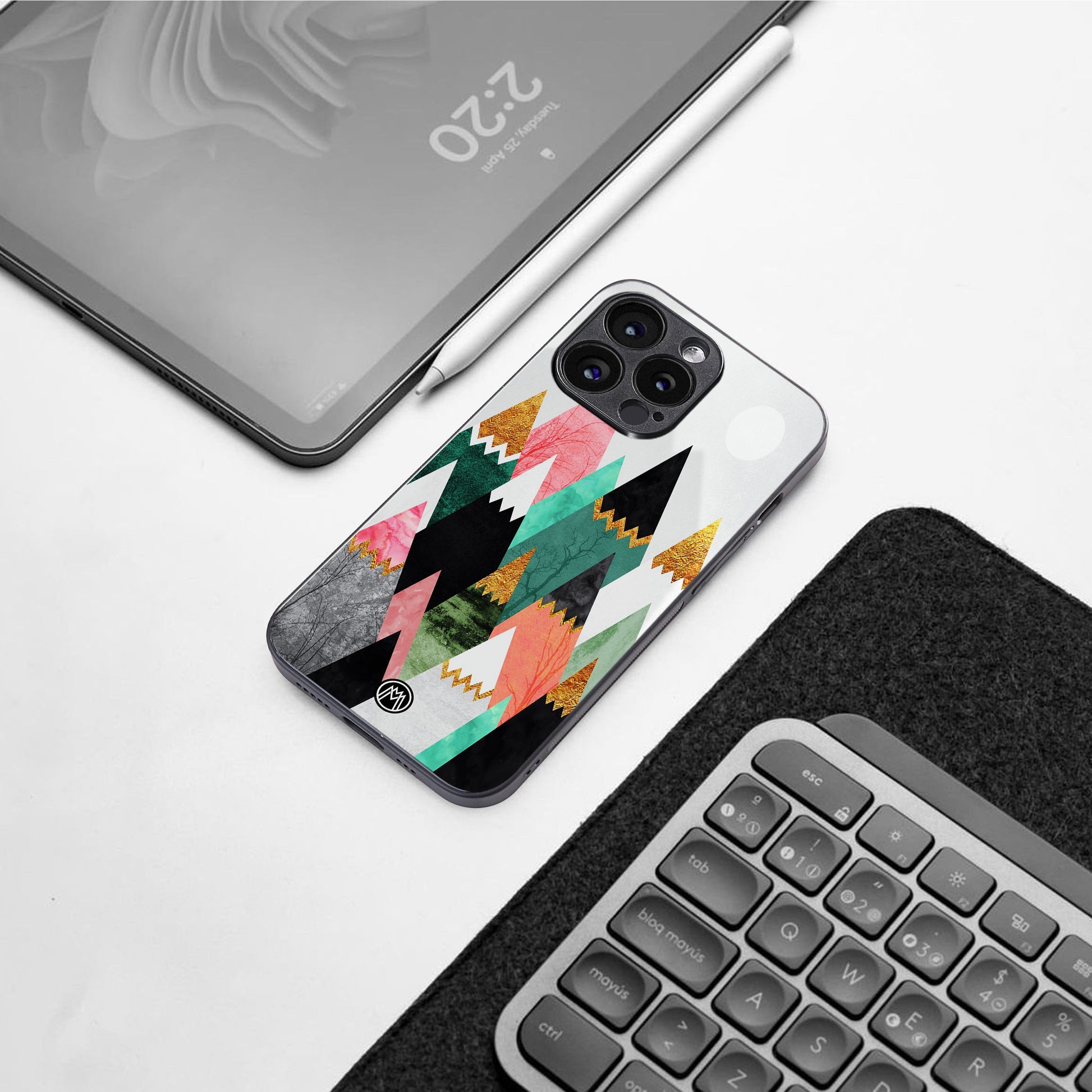 mountains are calling back phone cover | glass case for google pixel 9 pro xl