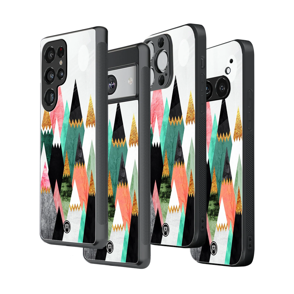 Stylish Glass Back Case for All Smartphones – iPhone, Samsung, OnePlus, Pixel, Redmi, Oppo, Vivo, Motorola