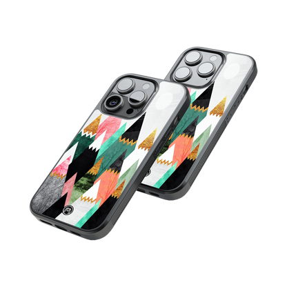 Protective Glass Back Phone Case Compatible with iPhone, Samsung, OnePlus, Pixel & More