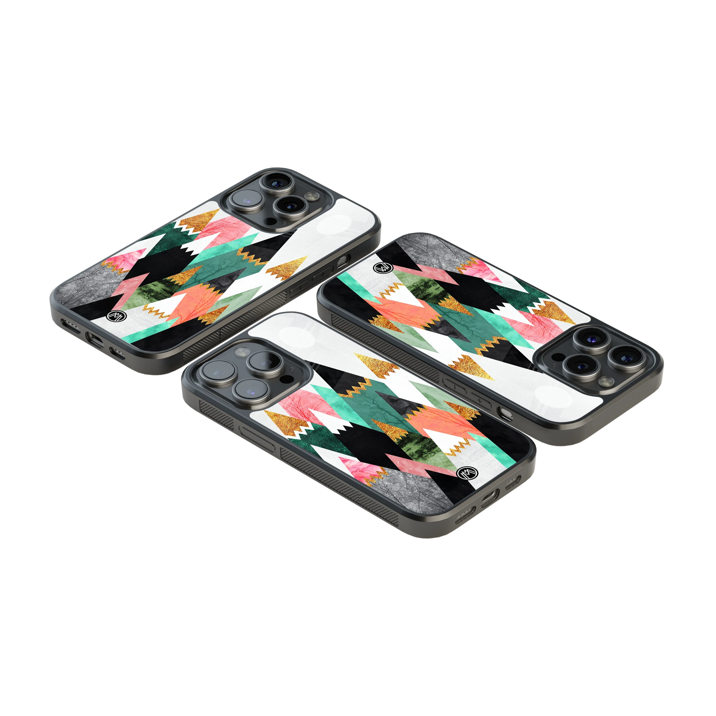 Luxury Glass Back Mobile Cover for iPhone, Samsung Galaxy, OnePlus, Pixel, Redmi & More