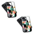 Trendy Glass Back Mobile Case for iPhone, Samsung, Redmi, OnePlus, Google Pixel, Motorola