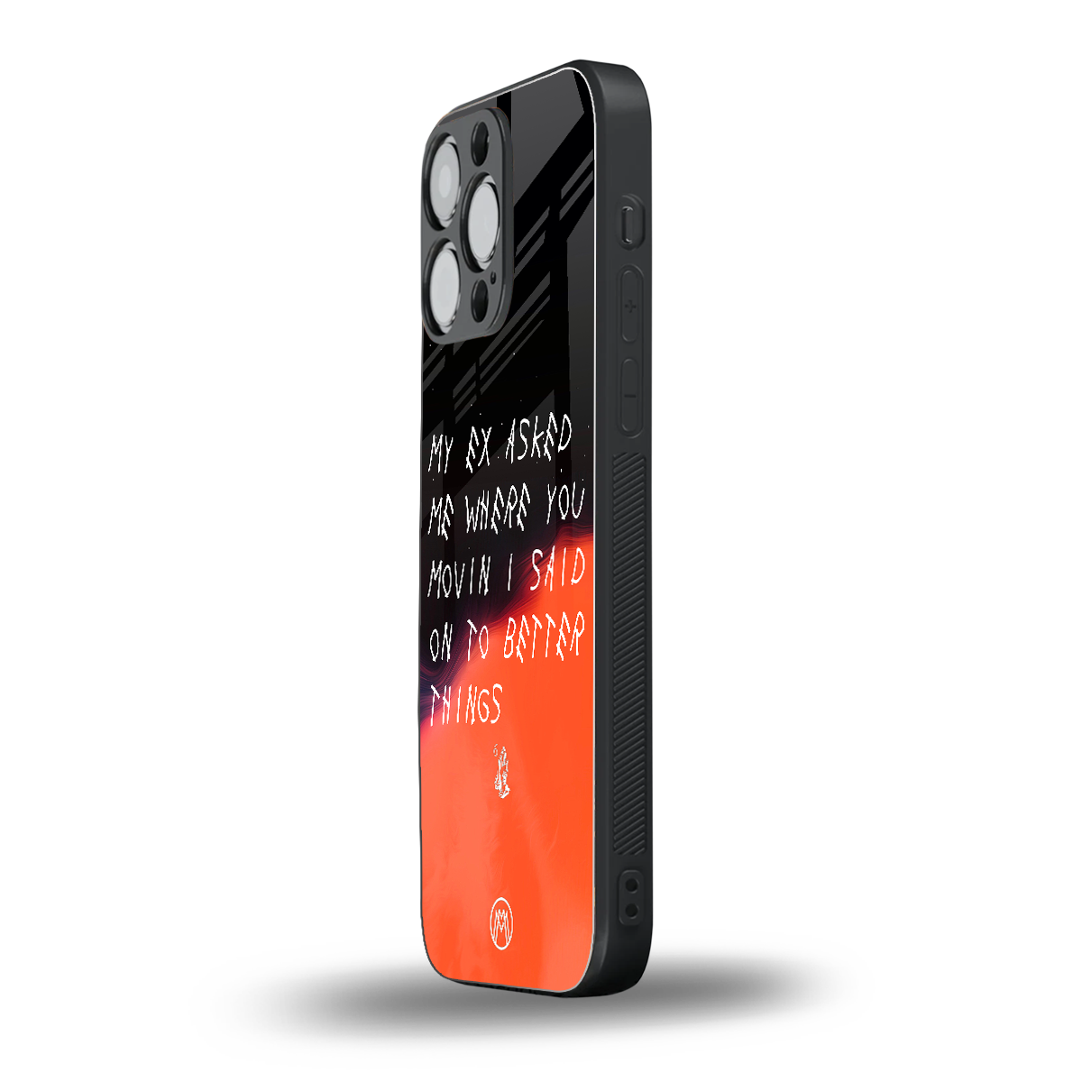 moving on back phone cover | glass case for iphone 13 pro max