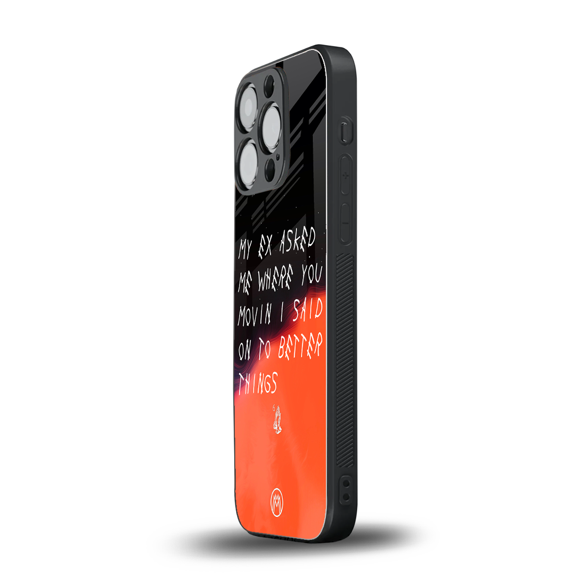 moving on back phone cover | glass case for iphone 15 pro