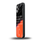 moving on back phone cover | glass case for iphone 16
