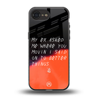 moving on back phone cover | glass case for iphone 16e