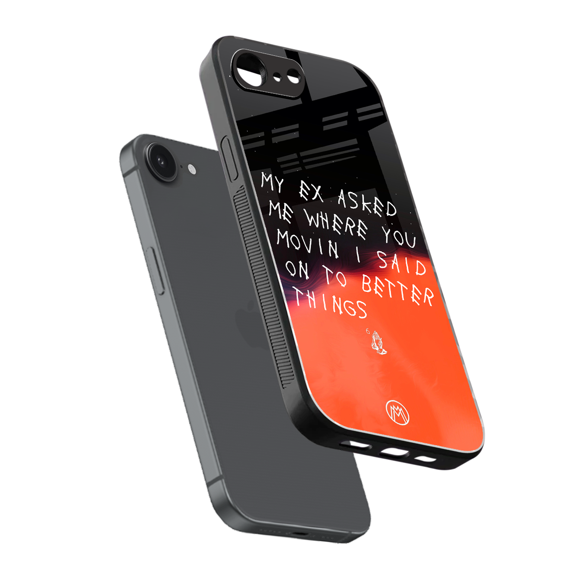 moving on back phone cover | glass case for iphone 16e