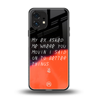 moving on back phone cover | glass case for nothing phone 1