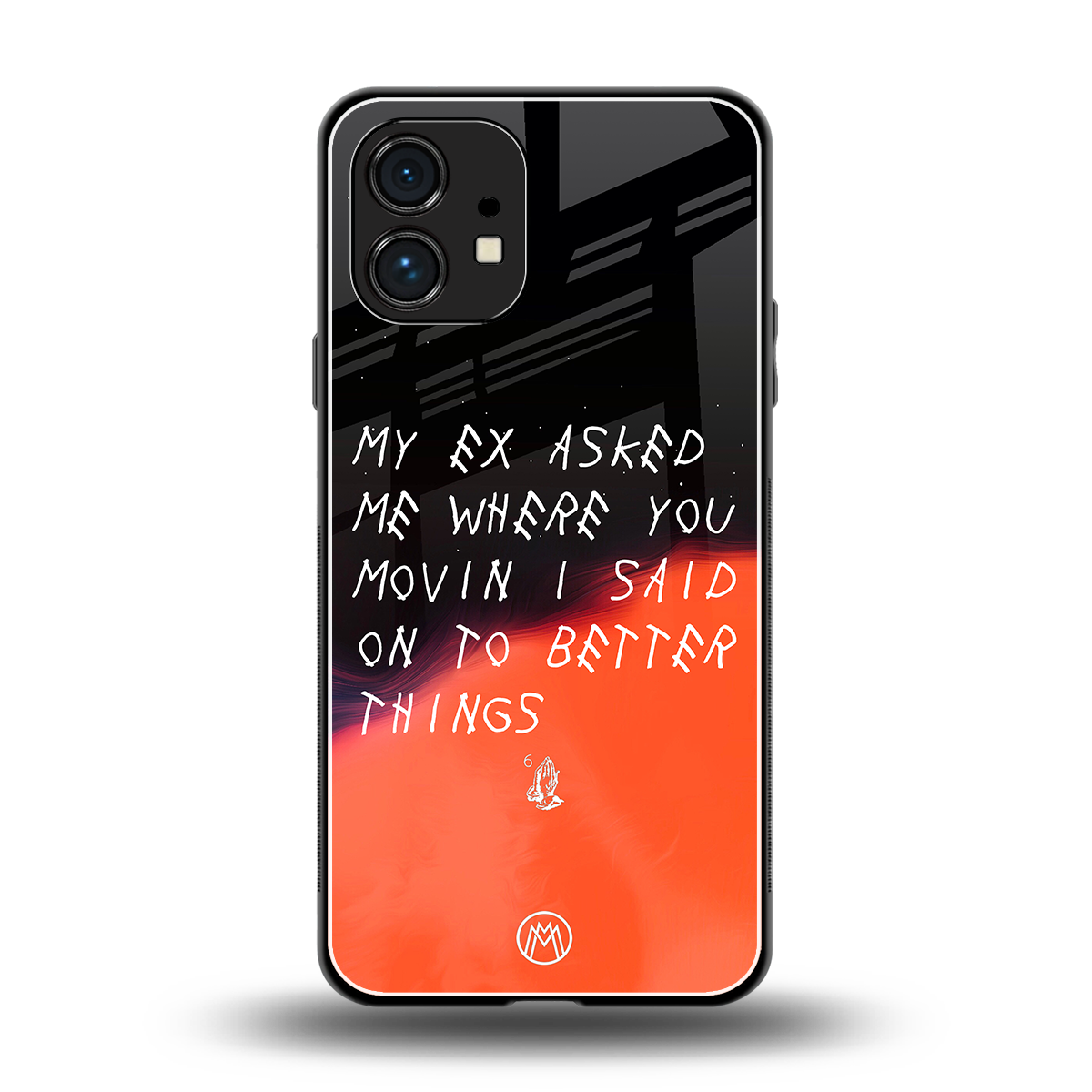 moving on back phone cover | glass case for nothing phone 1