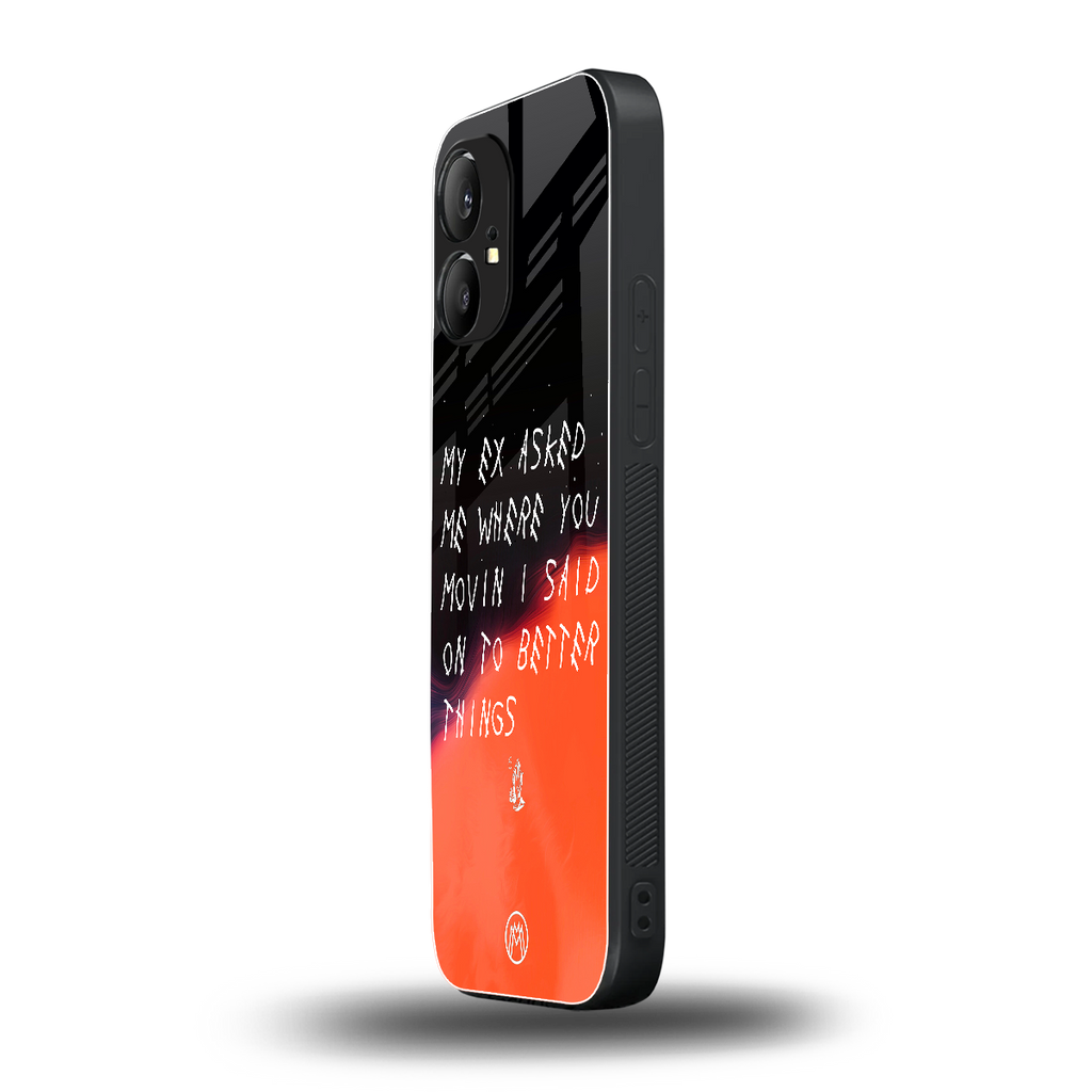 moving on back phone cover | glass case for nothing phone 1