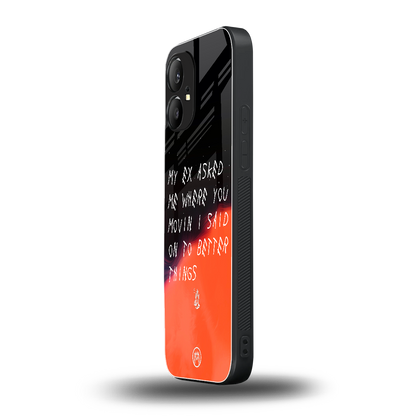 moving on back phone cover | glass case for nothing phone 1