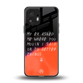 moving on back phone cover | glass case for nothing phone 2