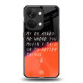moving on back phone cover | glass case for oneplus nord 3