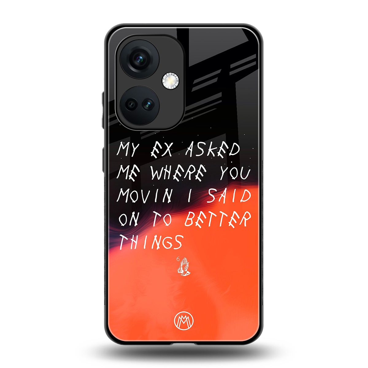 moving on back phone cover | glass case for oneplus nord ce 3