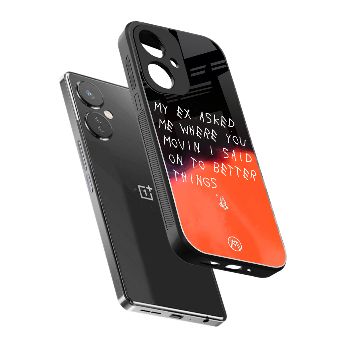 moving on back phone cover | glass case for oneplus nord ce 3