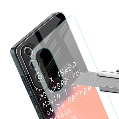 moving on back phone cover | glass case for oneplus nord ce 4