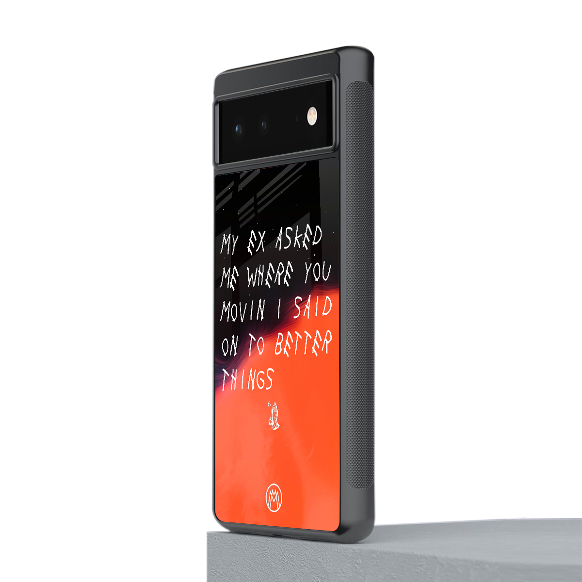 moving on back phone cover | glass case for Google Pixel 6A