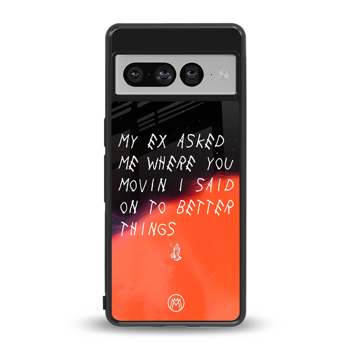 moving on back phone cover | glass case for google pixel 7 pro