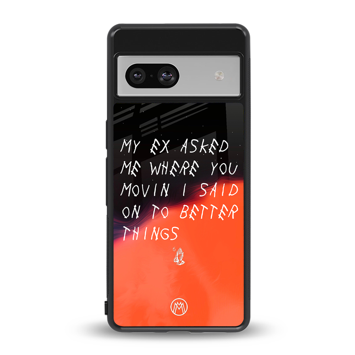 moving on back phone cover | glass case for Google Pixel 7A