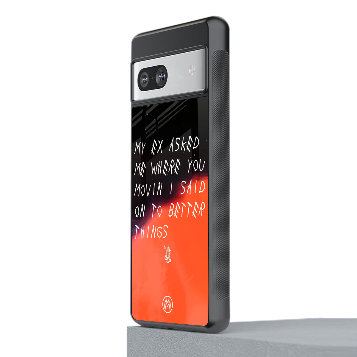 moving on back phone cover | glass case for Google Pixel 7