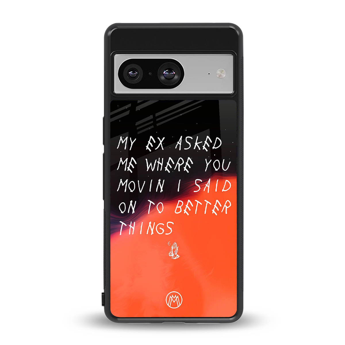 moving on back phone cover | glass case for Google Pixel 8