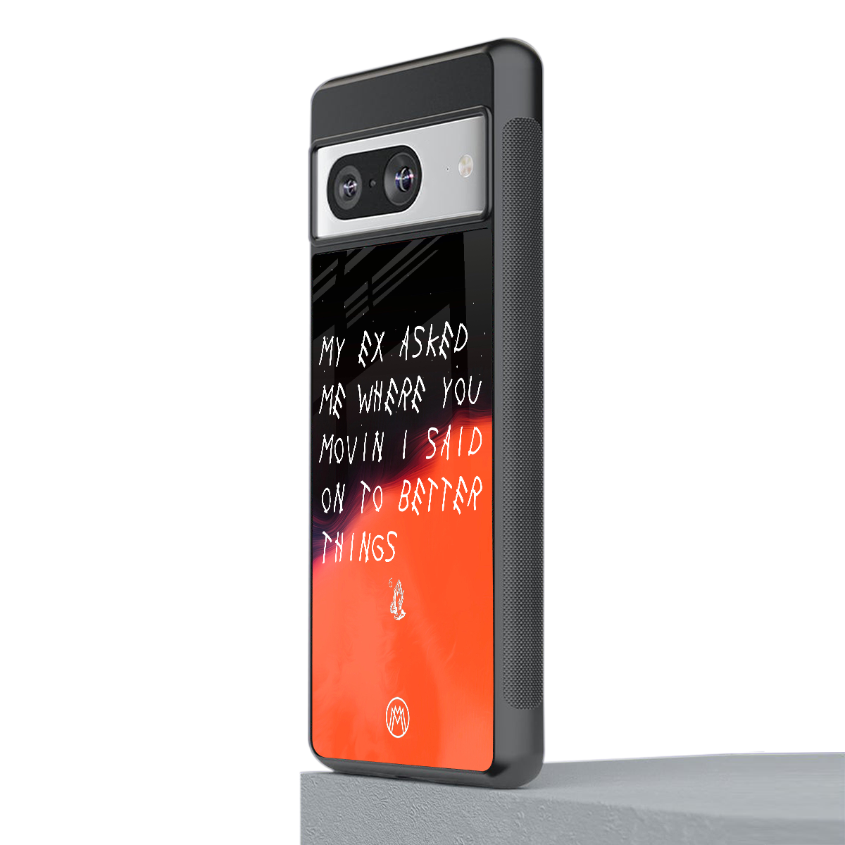 moving on back phone cover | glass case for Google Pixel 8