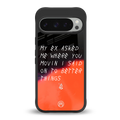 moving on back phone cover | glass case for google pixel 9 pro