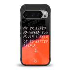 moving on back phone cover | glass case for google pixel 9 pro