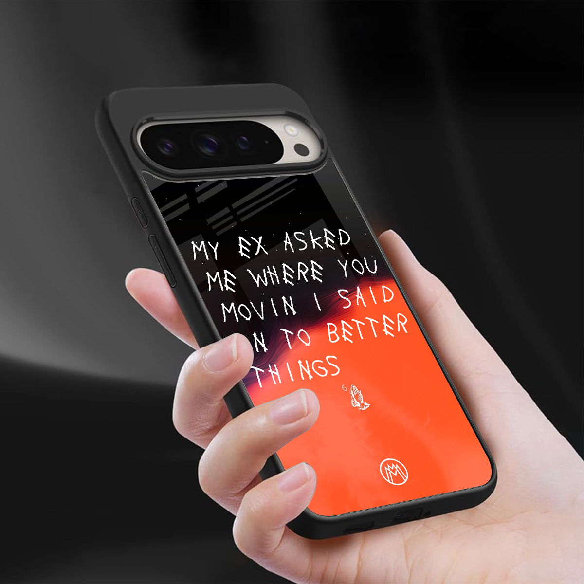 moving on back phone cover | glass case for google pixel 9 pro xl