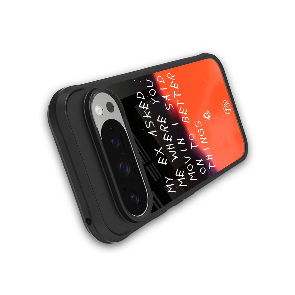 moving on back phone cover | glass case for google pixel 9 pro xl