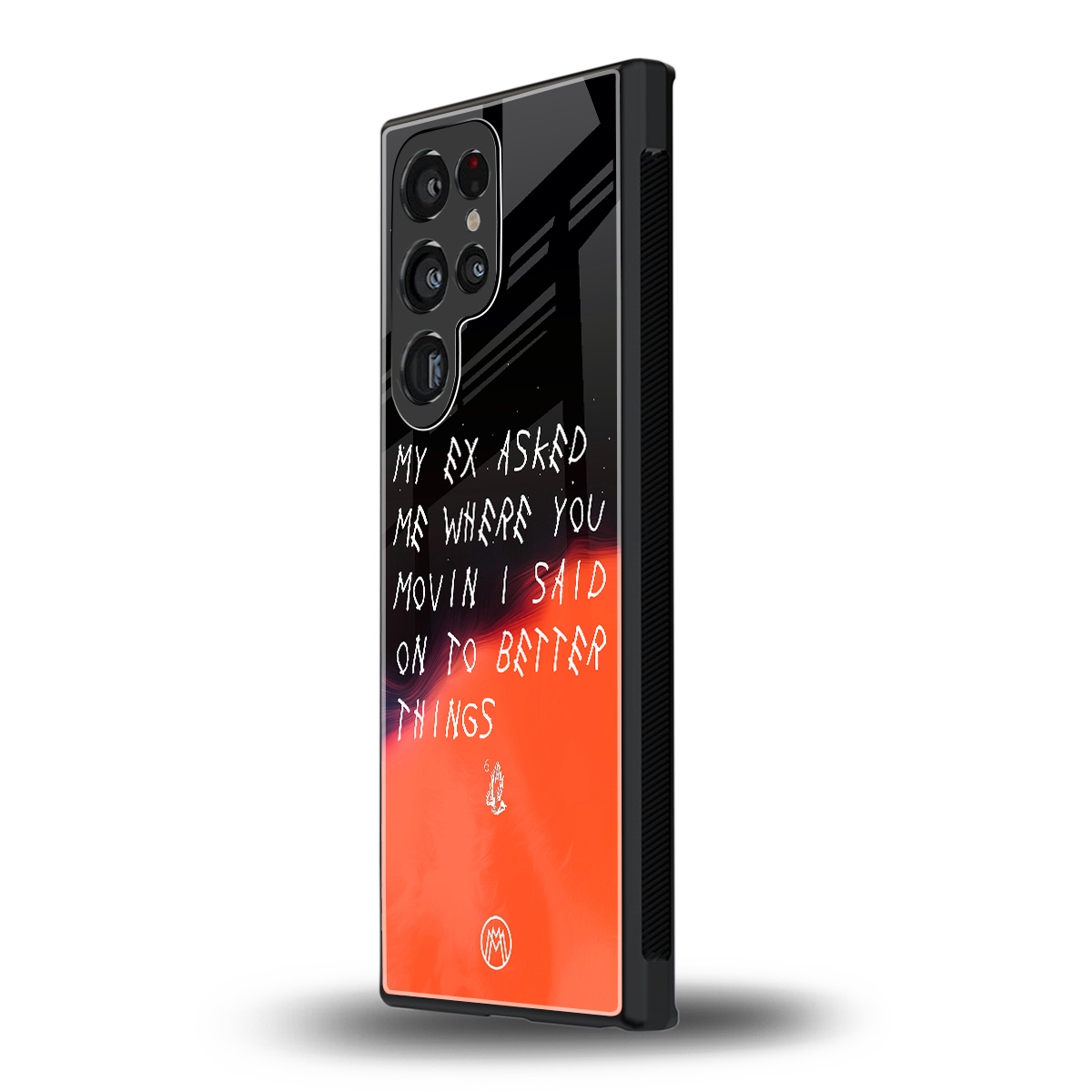 moving on back phone cover | glass case for samsung galaxy s23 ultra