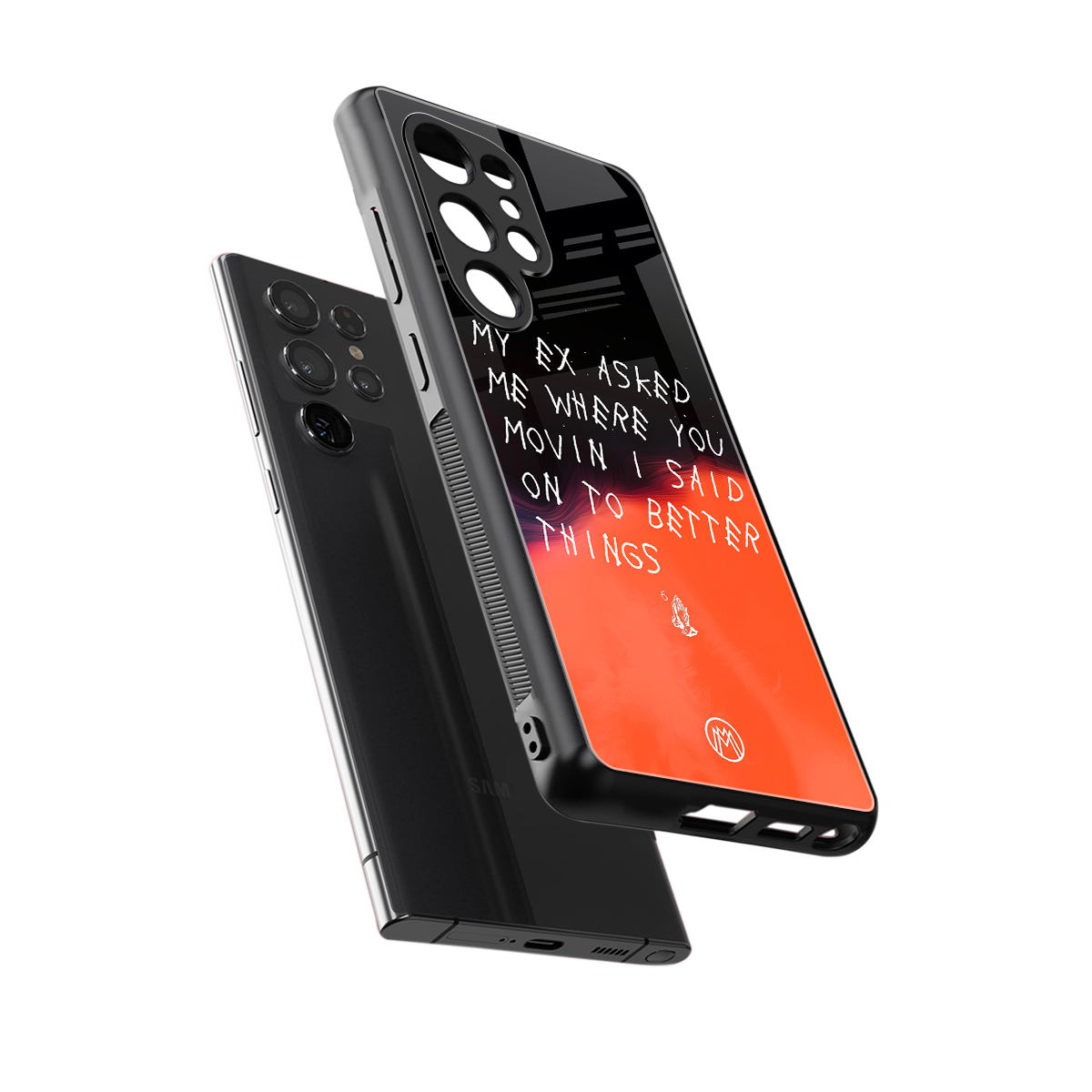 moving on back phone cover | glass case for samsung galaxy s25 ultra