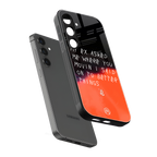 moving on back phone cover | glass case for samsung galaxy s24