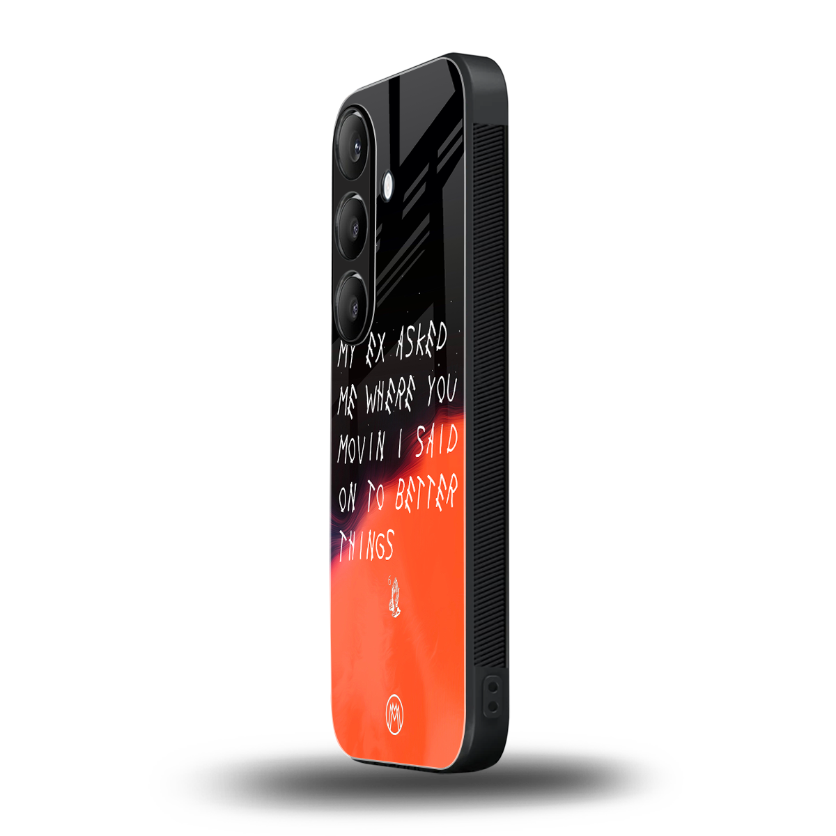 moving on back phone cover | glass case for samsung galaxy s24 plus