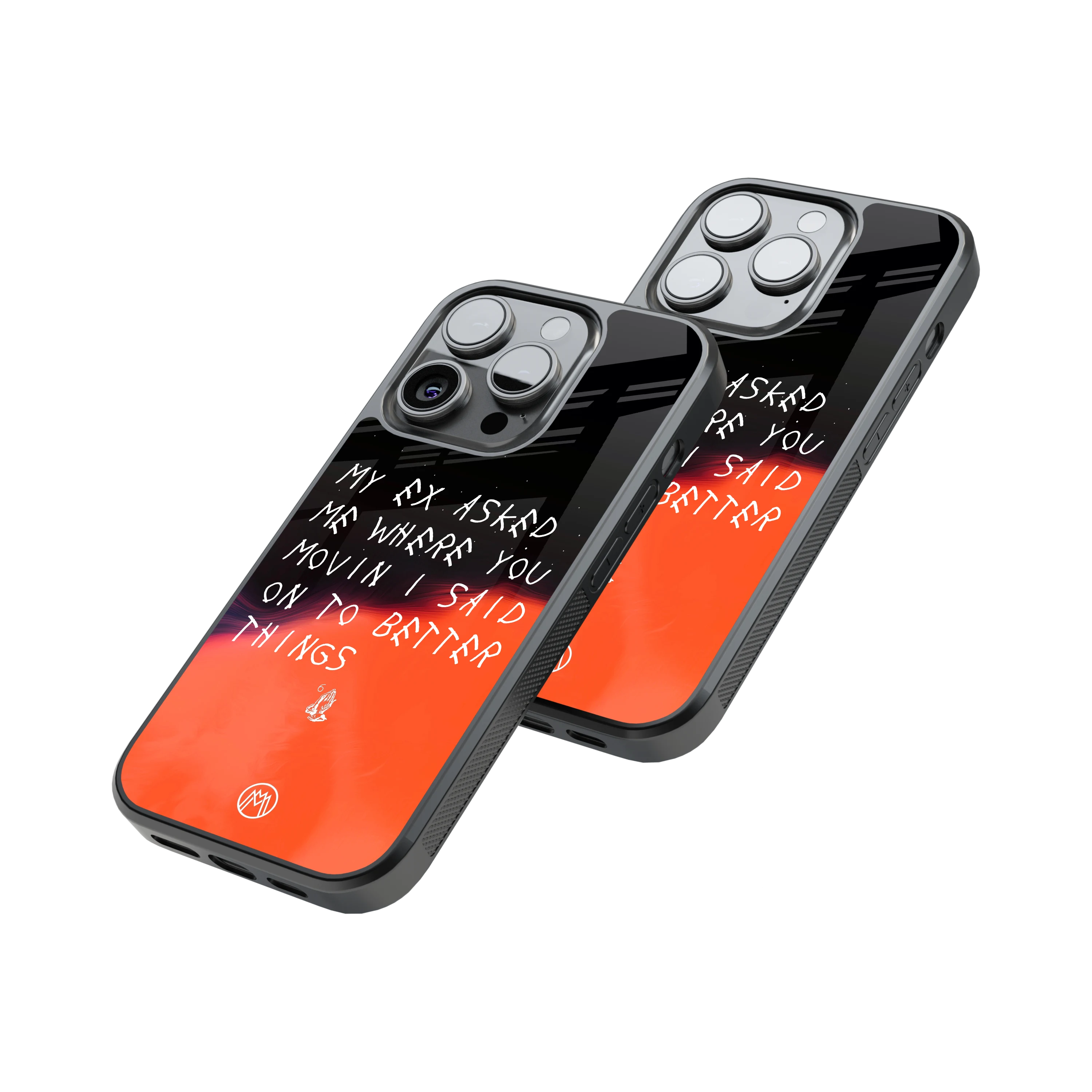 Protective Glass Back Phone Case Compatible with iPhone, Samsung, OnePlus, Pixel & More